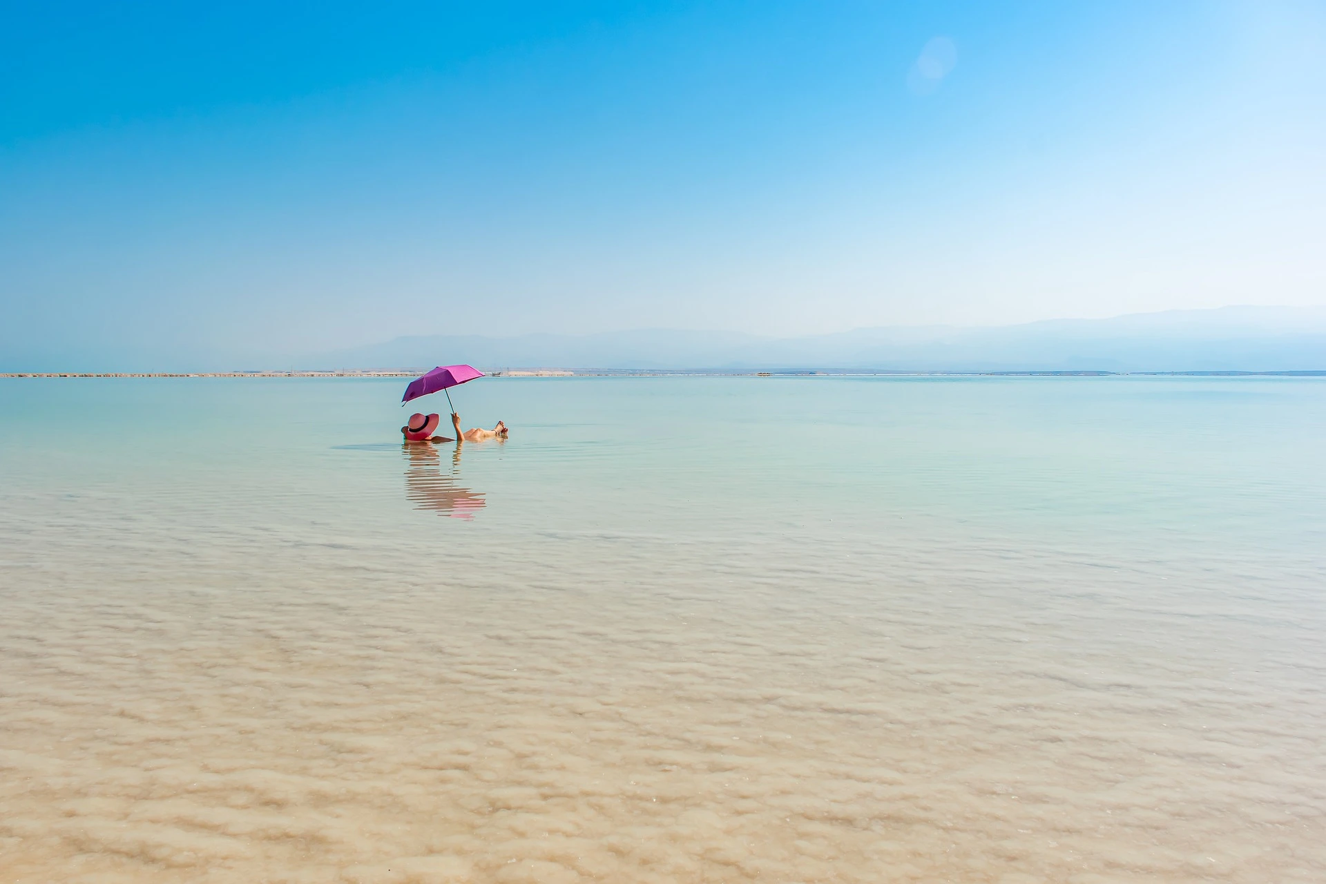 Floating Dead Sea