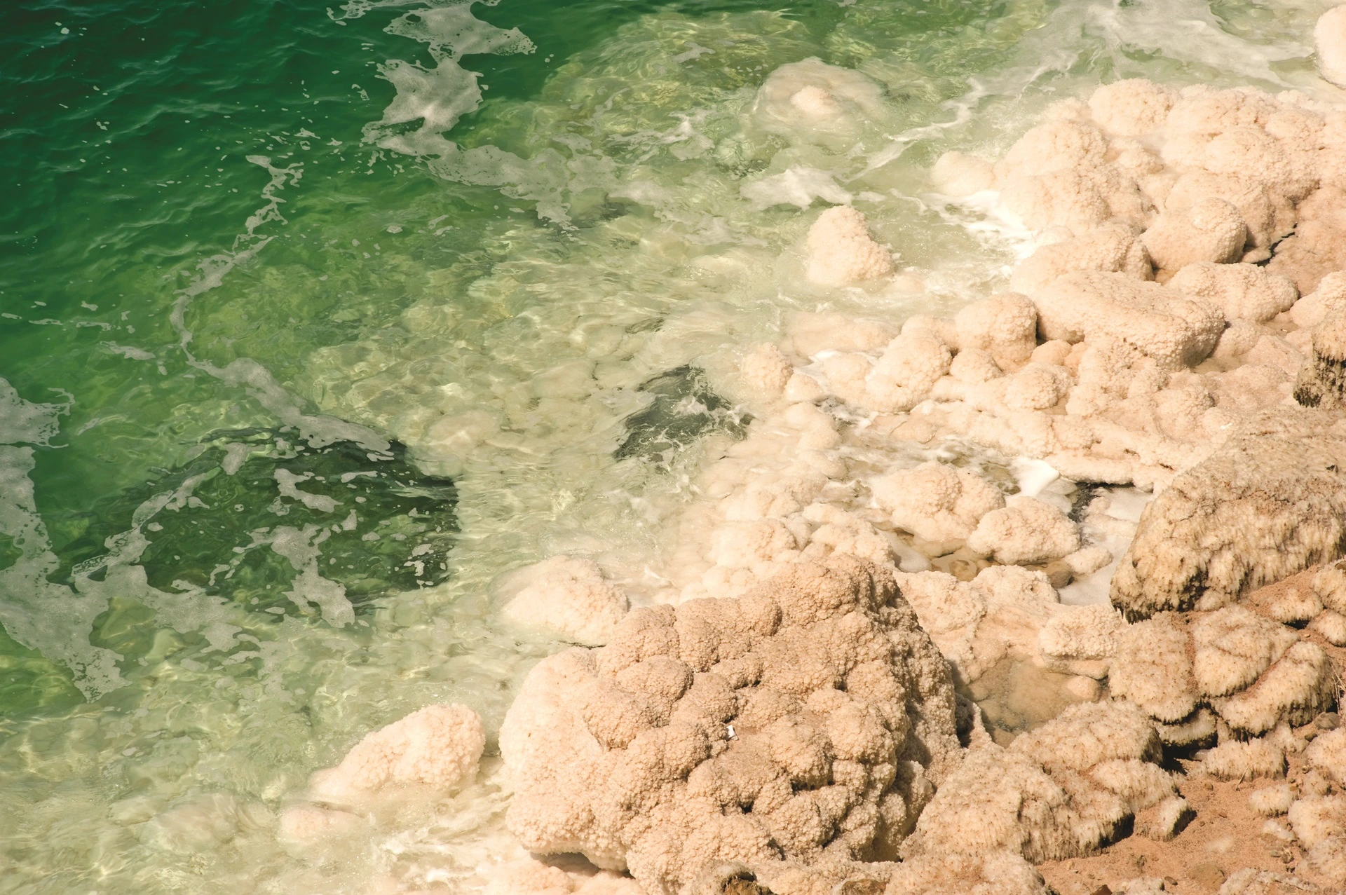 Dead Sea Jordan Salt Formation
