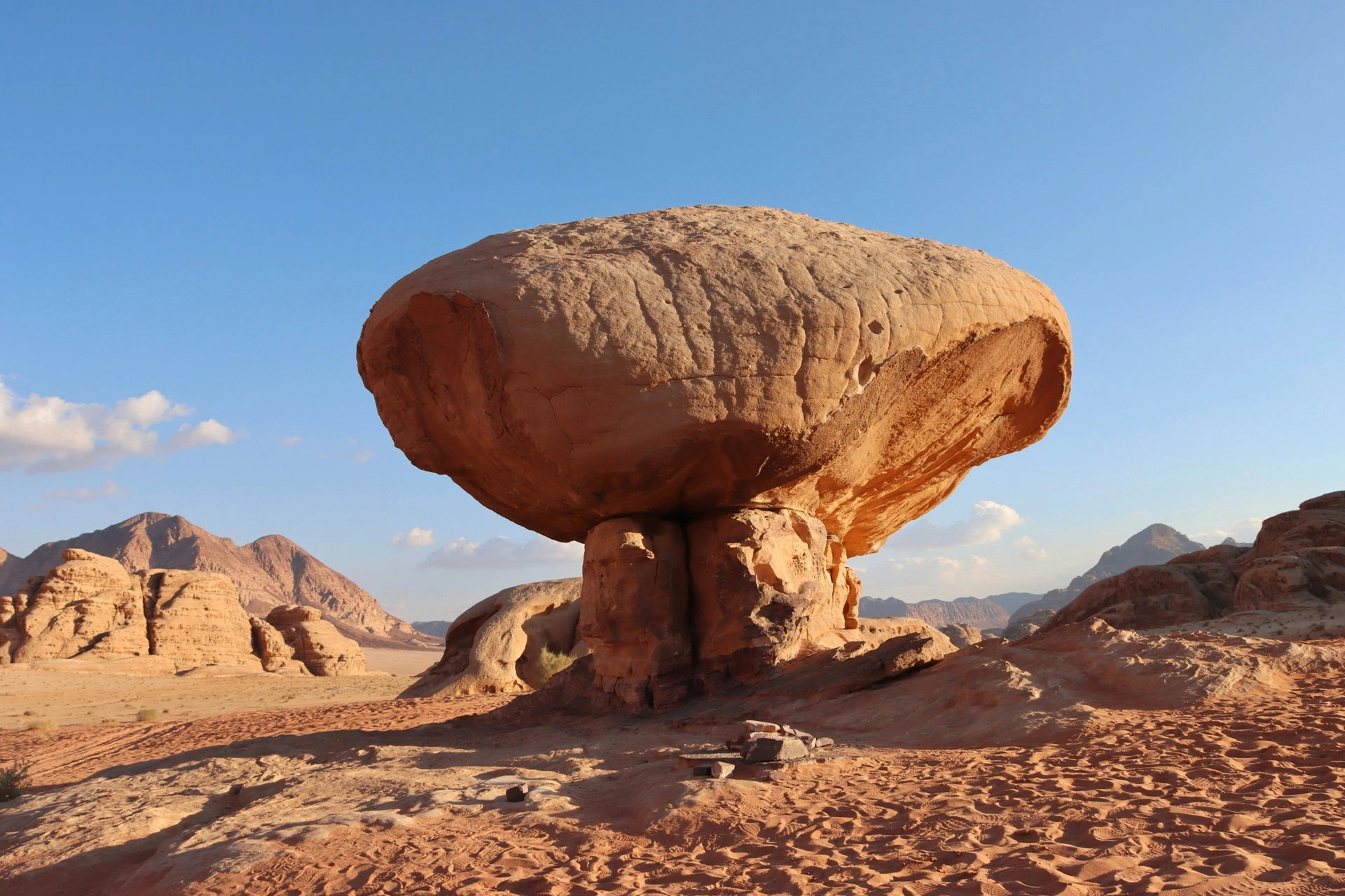 Mushroom Rock Wadi Rum